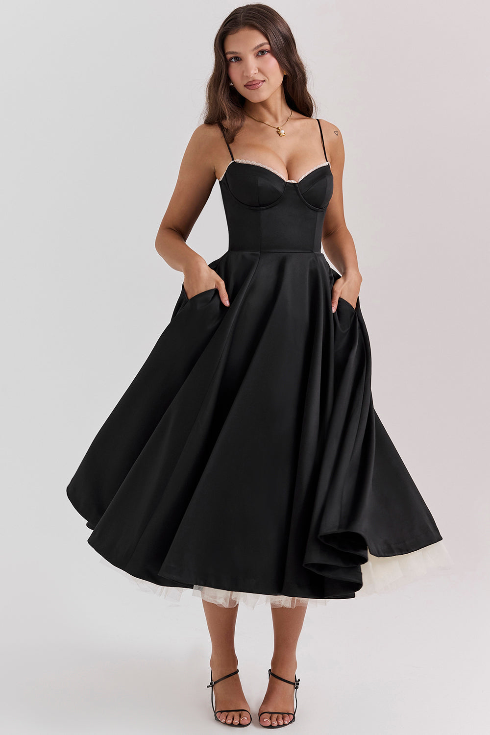 Evelina Mid-Length Dress
