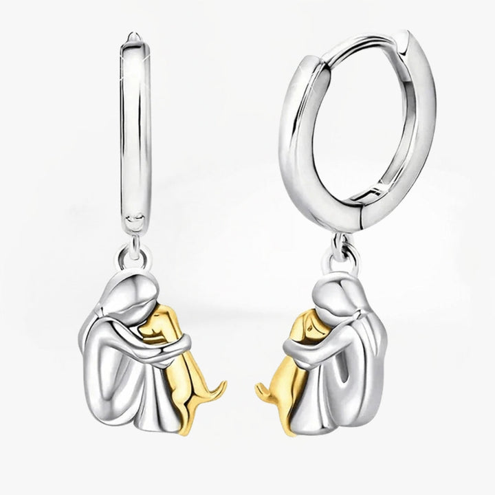 Cuddle Dog Earrings by Aura