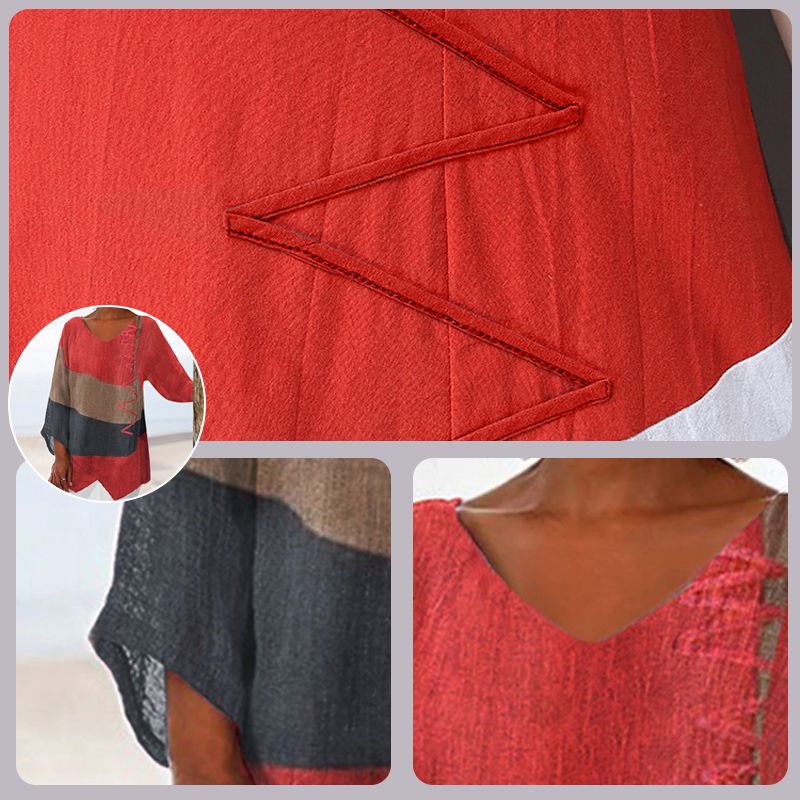 Elaine™ - Relaxed Long Sleeve Blouse