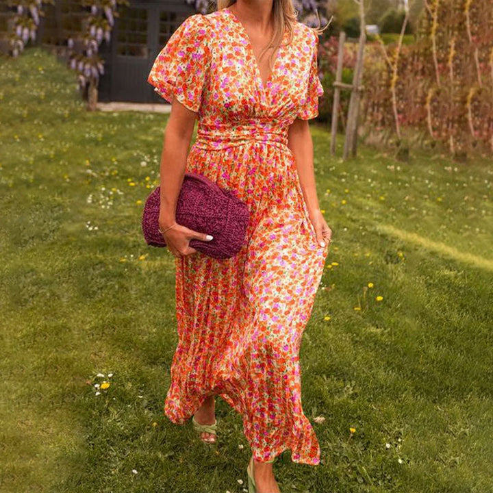 Romy | Summer Dress with V-Neck