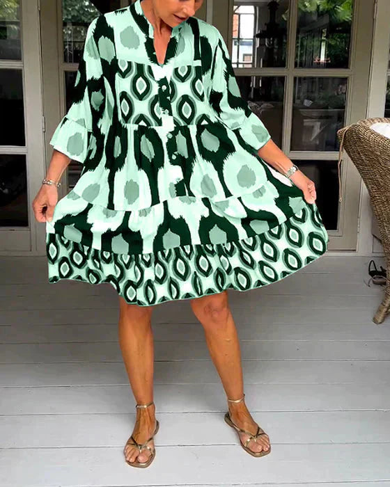Chic Pleated Dress