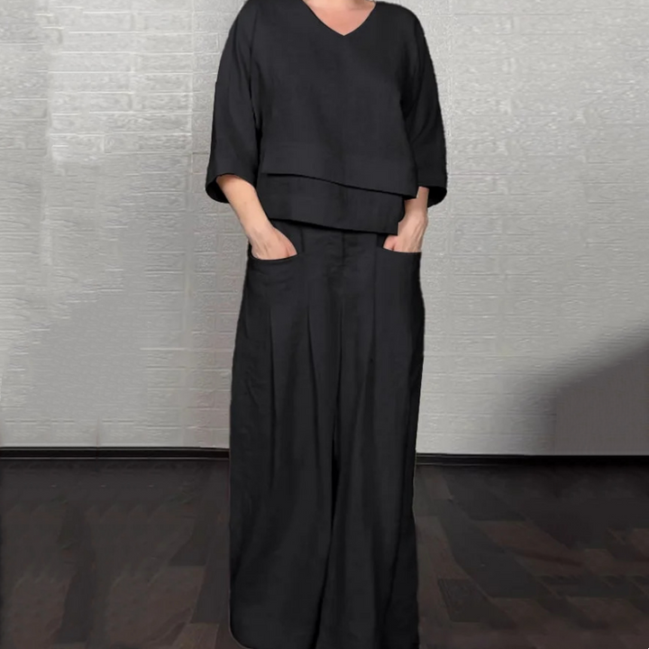 Noa | Sleek Minimalist Two-Piece Ensemble