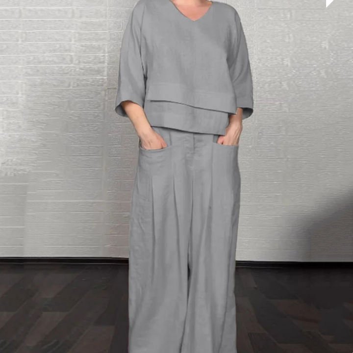 Noa | Sleek Minimalist Two-Piece Ensemble