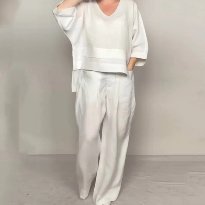 Noa | Sleek Minimalist Two-Piece Ensemble