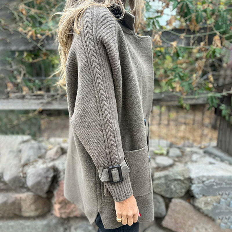 Isola™ - Mid-Length Double-Breasted Coat