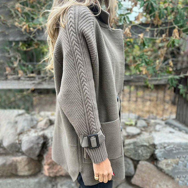 Isola™ - Mid-Length Double-Breasted Coat