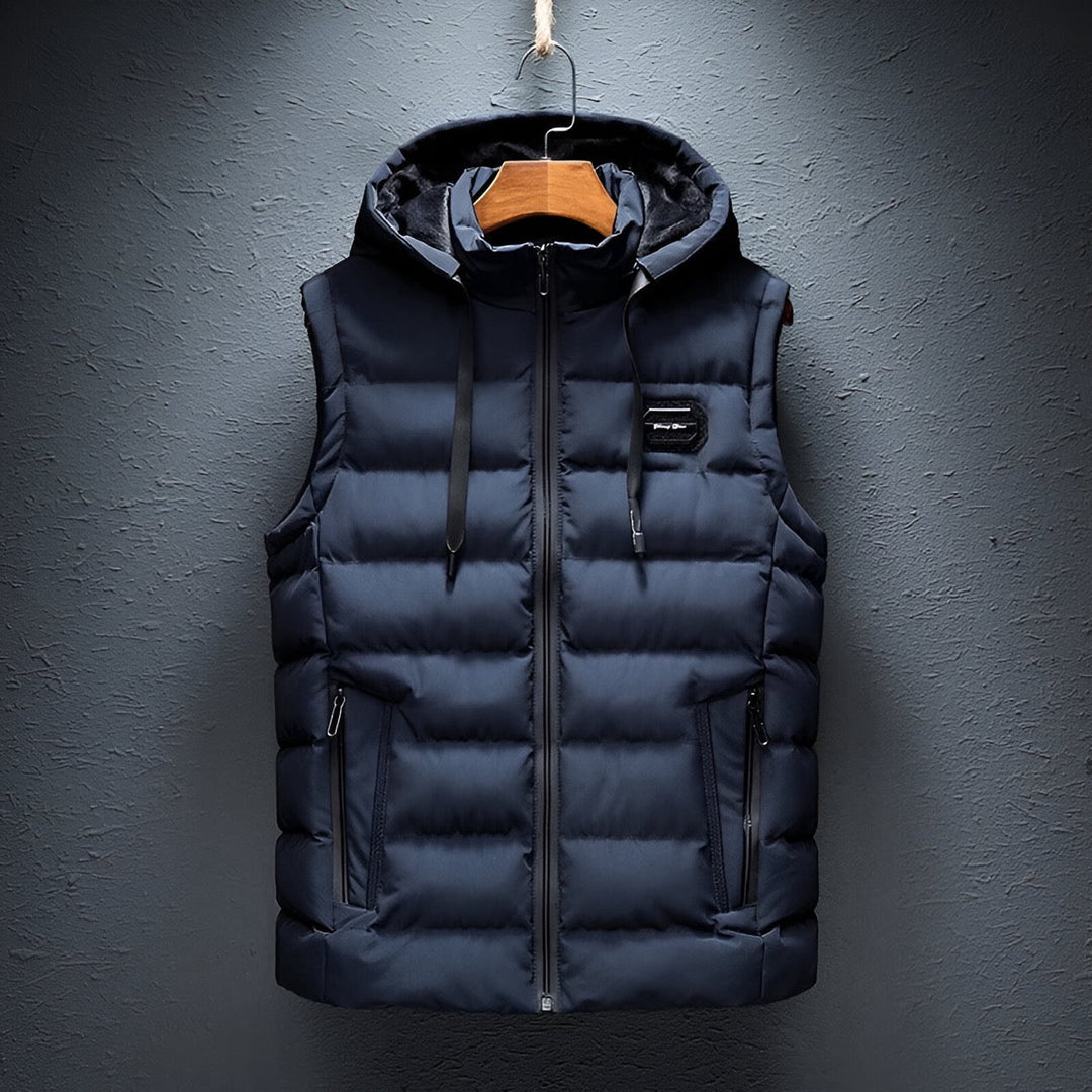 Leonardo Men's Hooded Vest